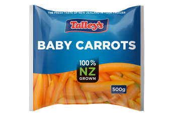 Talleys Baby Carrots 500G Mockup