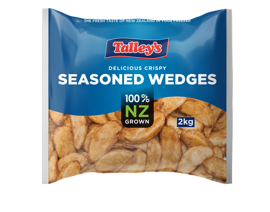 Talleys Seasoned Wedges Mockup Bag